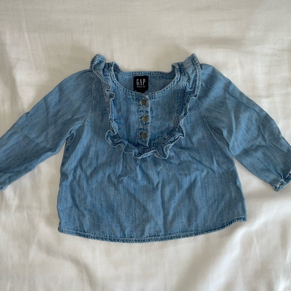 Baby Gap Chambray Top